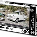 Puzzle Retro Cars Trabant 601 (1965) – 500 pieces