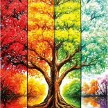 Autumn Tree Puzzle 1000 Pieces