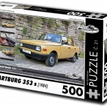 Puzzle Retro-Cars Wartburg 353 (1984) 500 pieces