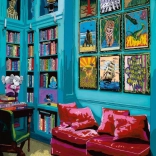 Room with Red Sofa Puzzle 1000 pieces