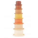 Bieco Chocolate Bliss Silicone Stacking Cups