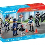 Action Heroes police figure set