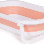 Baignoire pliante pour enfants avec drainage Ecotoys rose