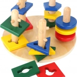 Tour motrice en bois avec formes géométriques SMALL FOOT