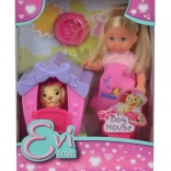 Doll Evicka with Dog House