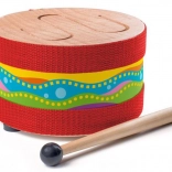 Houten kinderdrum WOODY