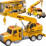 WOOPIE interactive crane with movable hook, dump truck 1:14