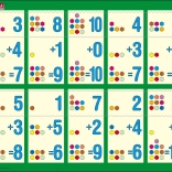 Larsen puzzle addition up to ten II 10 pieces