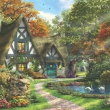 Autumn Cottage Puzzle 2000 Pieces