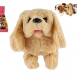 Sétáló plüss kutyus valódi ugatással