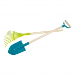 Small Foot kinderset tuingereedschap – spade en hark