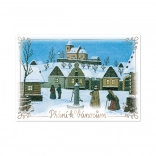 Vánoční přání s motivem věnečku