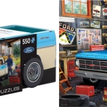 Puzzle in a Tin Pickup Truck 550 Pieces