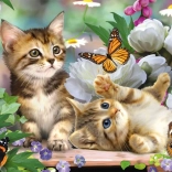 Playful Kittens Puzzle 150 Pieces