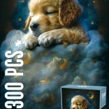 300-Piece Puzzle – Puppy in the Clouds