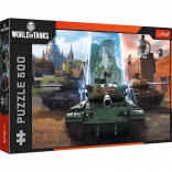 puzzle 500 pieces - world of tanks: time for action! trefl
