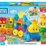 Mega Bloks musical alphabet train