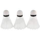 Fehér tollaslabdák 3 db műanyag