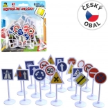 Traffic Signs on a Card 21 pcs