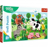 Puzzle 24 Maxi Treflik Family in the Countryside TREFL