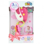 Rózsaszín kulcsok gyerekeknek elemmel