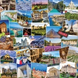 Puzzle Globetrotter - France 1000 pieces by Eurographics