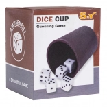 Dice Game Set with Cup and 10 Dice