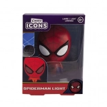 Dekorativt lysende Spiderman figur