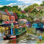 Gibsons puzzle Riverbank Retreat 1000 pieces