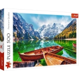 Puzzle 500 pieces – Lago di Braies, Italy TREFL