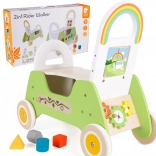 Wooden Push Ride-on 2-in-1 MONTESSORI CLASSIC WORLD