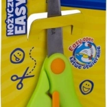 Astra ergonomske škare s oprugom, zaobljen vrh (mješavina boja)