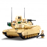 Sluban ModelBricks M1A2 Abrams battle tank building set