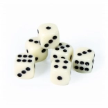 Set of Dice - 6 pcs