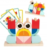 wooden 3D building blocks crab