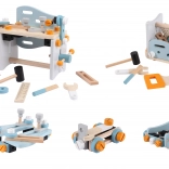 Wooden Construction Set for Kids ECOTOYS