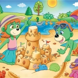 Treflik Family Puzzle 100 Pieces Treflik Day Trefl