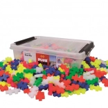 Bouwset PLUS-PLUS BIG neon, 200 stukjes