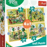 Puzzle Treflíci: Fun 4-in-1