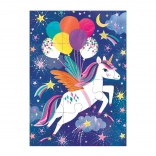 Unicorn Puzzle with Greeting