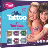 TyToo Funshine grote set glinster tattoos voor meisjes