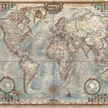 Educa puzzle political map of the world 4000 pieces