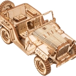 Rokr Houten 3D Puzzel Militaire Jeep