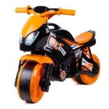 Kinderloopmotor GTX Racing oranje-zwart