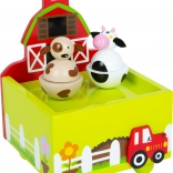 Boîte à musique ferme small foot