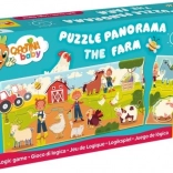 Carotina Baby Puzzle Panorama Farm
