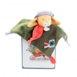 Doudou Poklon set Plišani tješilica Kravica Aneth 27 cm