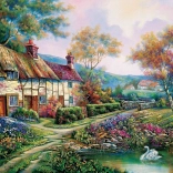 Puzzle Spring Garden 1500 pieces ART PUZZLE
