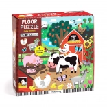 Mudpuppy Floor Puzzle Farm Friends