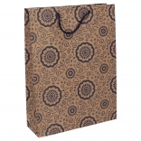 Gift bag kraft L 27.5 × 36.5 × 9 cm